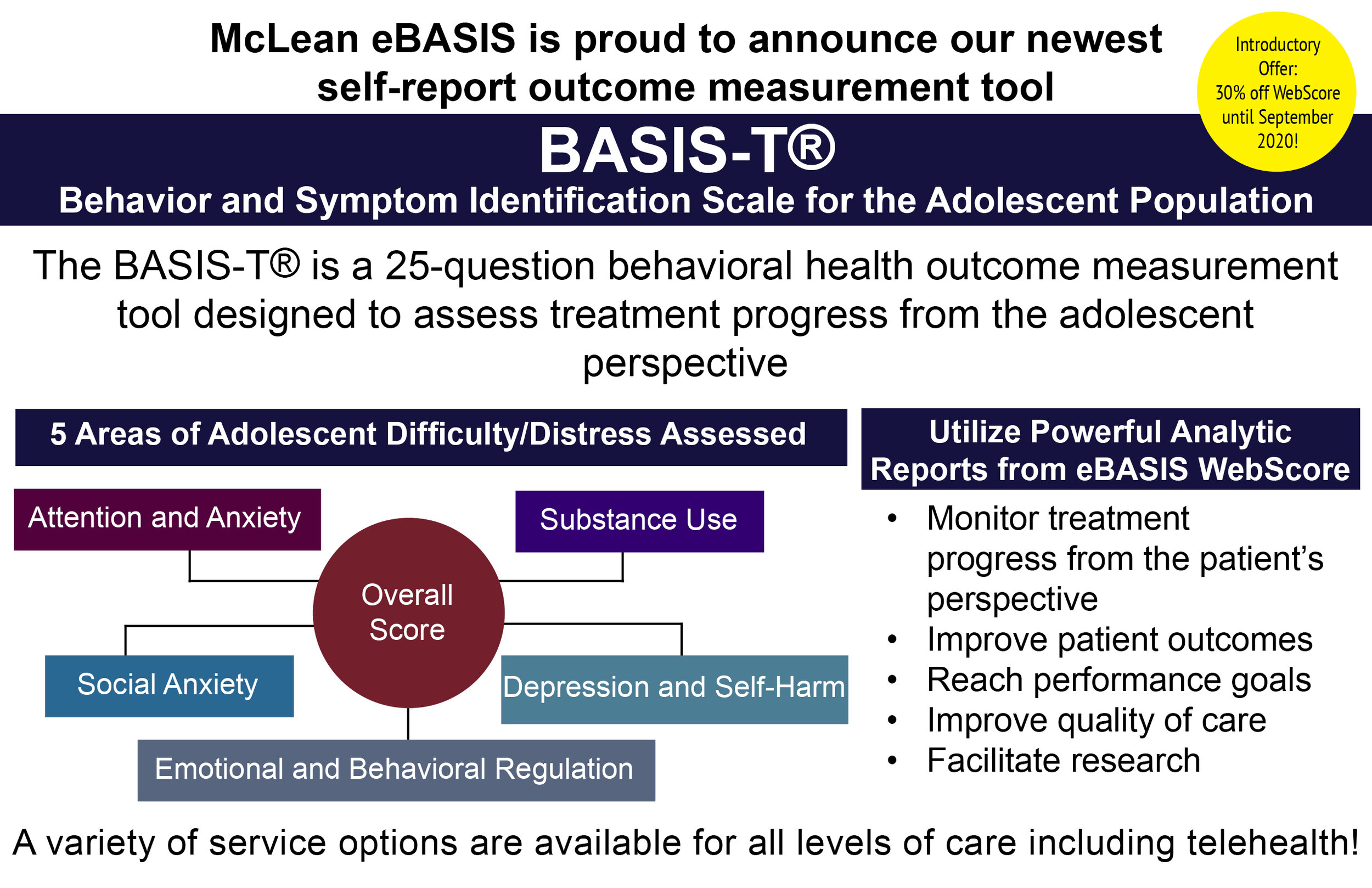 BASIS-T® — Behavior and Symptom Identification Scale for the adolescent population